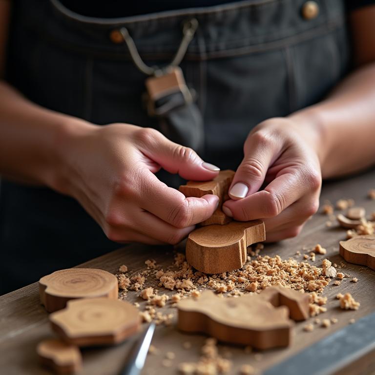 Filipino artisans ng TalaKahoy Creations